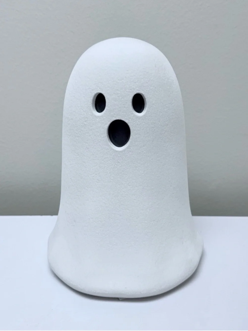 New! Flocked LED Figural White Ghost - Bullseye's Playground™ 2026